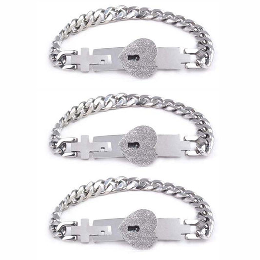 Lock bracelet Let your boy Miss you every second