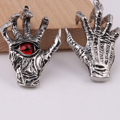 1 pcs Demon Hand with Red Eye