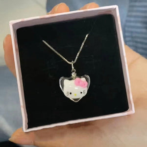 Sanrio Hello Kitty Ashes Perfume Keep Storage Necklace