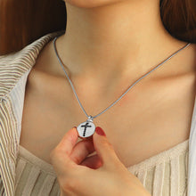 Load image into Gallery viewer, Keep Family Ashes haris into your Cross Urn Necklace
