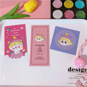 Cute Girl New Diary Pvc Shell Loose-leaf Notebook