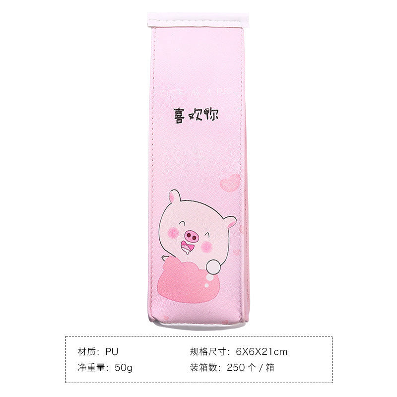 Stationery cute milk pencil bag