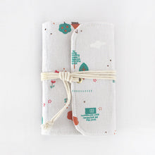 Load image into Gallery viewer, Retro A5/A6 Creative Fabric Loose-leaf Handbook with storage bag
