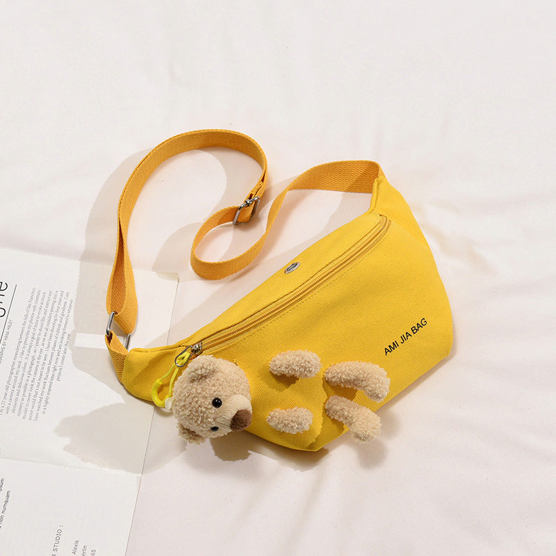 2020 Fashion cute bear chest bag