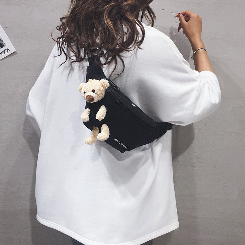 2020 Fashion cute bear chest bag