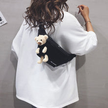 Cargar imagen en el visor de la galería, 2020 Fashion cute bear chest bag
