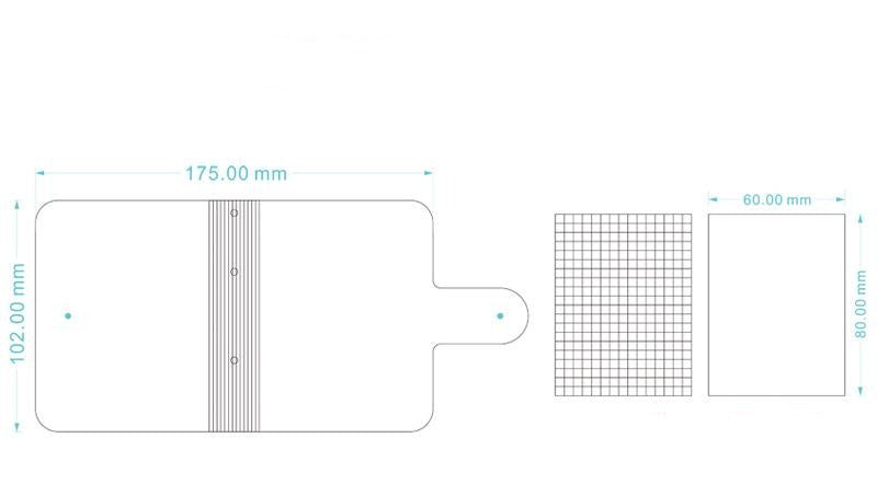 Mini Loose-leaf PVC three-hole binder hand account diary