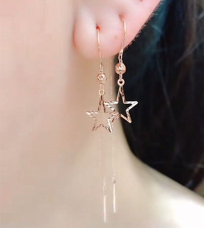 Long tassel earrings