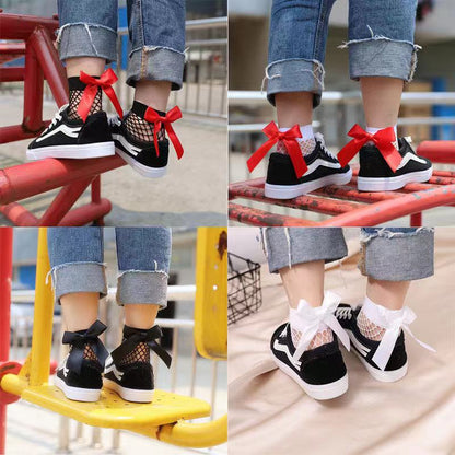 New Women Sexy Black Mesh Short Ankle Socks