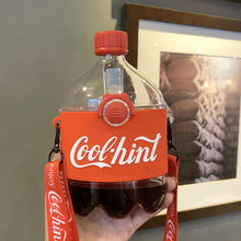 Load image into Gallery viewer, Tiktok Trends Straw Cup cola Drink Creative Portable Water Bottle
