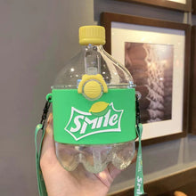 Load image into Gallery viewer, Tiktok Trends Straw Cup cola Drink Creative Portable Water Bottle
