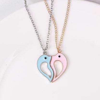 PIGGOODS Dolphin Love Magnetic Necklaces