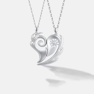 Heart Magnetic Pendant Necklace For Women Valentine's Day Jewelry Gift
