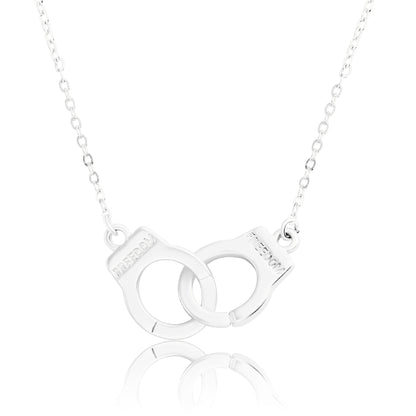 Friendship and Love Personality Handcuffs Necklace