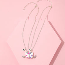 Load image into Gallery viewer, Cute Cat Movable Tail Magnet Attracting Necklace
