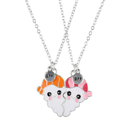 Hot Dog Pendant Magnetic Necklace