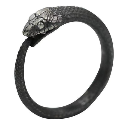 Ouroboros Ring Adjustable Snake Ring