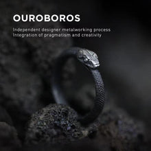 Cargar imagen en el visor de la galería, Ouroboros Ring Adjustable Snake Ring
