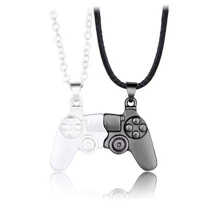 Game Controller Magnetic Necklaces BFF Couples