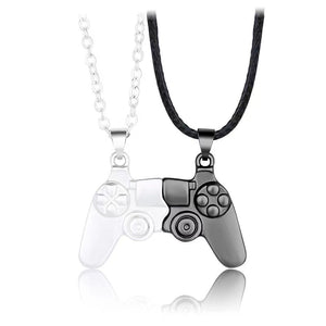 Game Controller Magnetic Necklaces BFF Couples