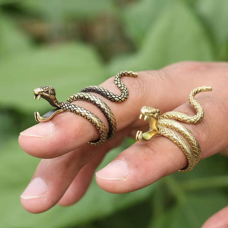 Snake Dragon Cigarette Holder Rings for Smoker