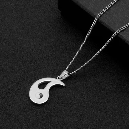 Fantastic Best Friends Yin Yang Necklaces Women Men Couple