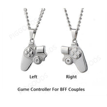 Cargar imagen en el visor de la galería, Game Controller Magnetic Necklaces BFF Couples
