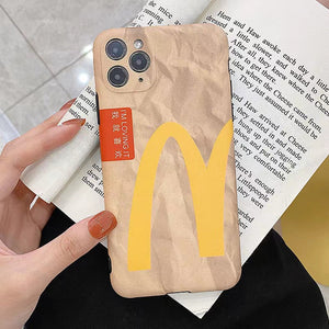 Cute Mcdonald's Style Phone Case for iphone