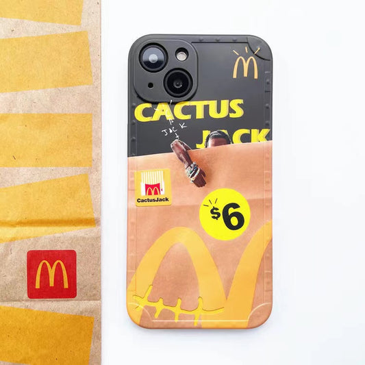 Cactus Jack Mcdonald's Phone Case for iphone