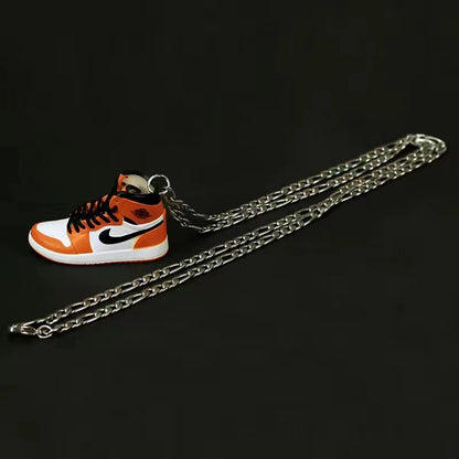 Simulation Shoes Made of Silicon Necklaces AJ Boy Girl Gift Jordan Necklaces