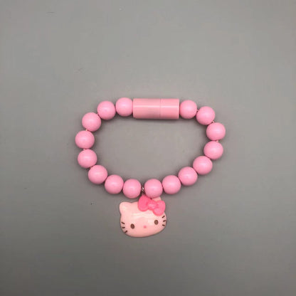 Single One Sanrio Phone Charger Bracelet