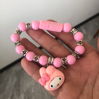 Creative Tibetan Bracelet Sanrio Phone Charger Bracelet