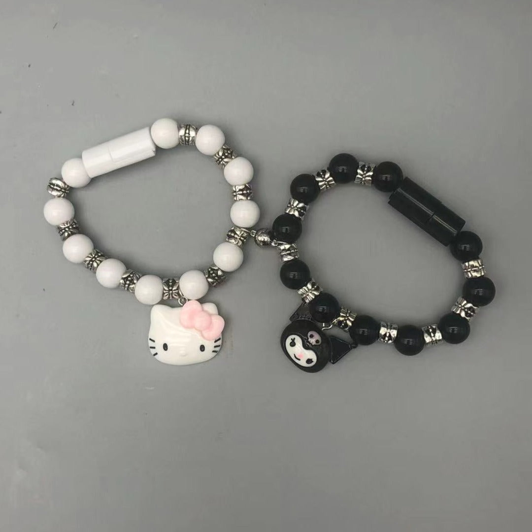 Creative Tibetan Bracelet Sanrio Phone Charger Bracelet