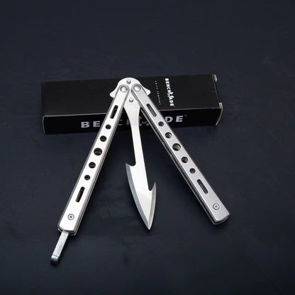 Gut Hook Fish Hook Balisong Knife Butterfuly Knife