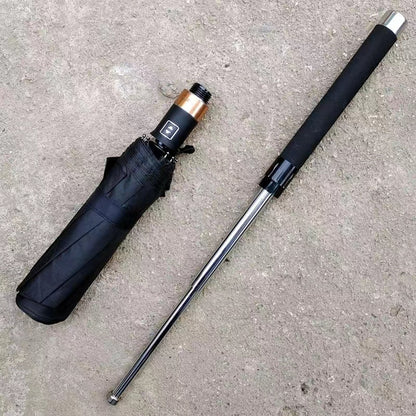 Auto Umbrella with Hidden Baton