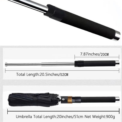 Auto Umbrella with Hidden Baton