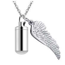 Load image into Gallery viewer, PIGGOODS Cremation Urn Necklace for Ashes Memorial Keepsake Pendant
