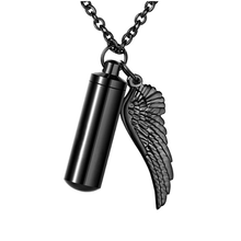 Load image into Gallery viewer, PIGGOODS Cremation Urn Necklace for Ashes Memorial Keepsake Pendant
