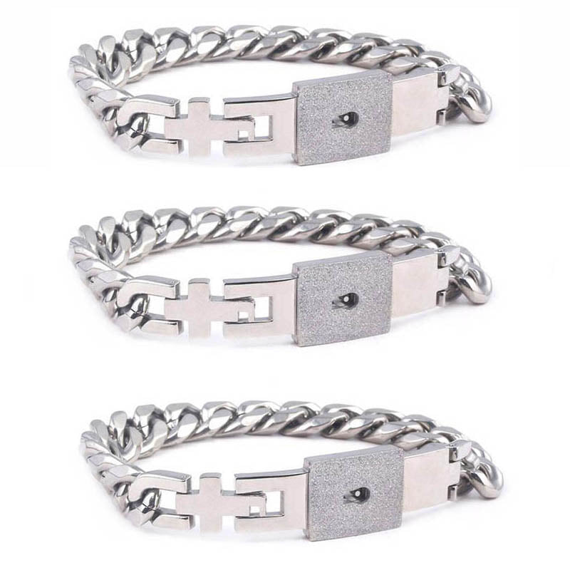 Custom Lock Bracelet Length Engrave Yours Names(The best quality)