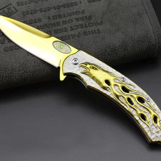 Hunting God Flame Eagle Outdoor Self-Defense Folding Knife