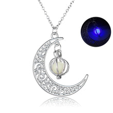 Load image into Gallery viewer, Luminous Glowing Moon Pumpkin Necklace
