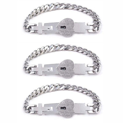 Custom Lock Bracelet Length Engrave Yours Names(The best quality)