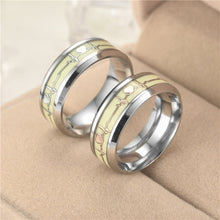 Cargar imagen en el visor de la galería, Luminous Heartbeat Ring Fashion Jewelry（1pc）
