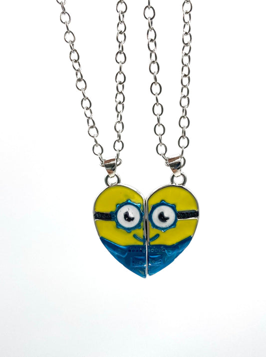 2 pcs/set Minions Necklaces