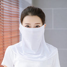 Cargar imagen en el visor de la galería, Ice silk veil for dust and sun protection
