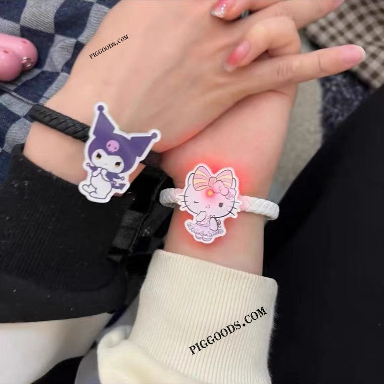 Kitty Cinnamoroll Kuromi USB Charger Lighting Bracelet