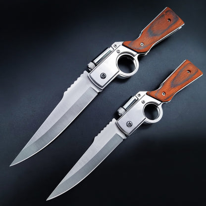 Automatic Folding Knife EDC Outdoor Led Knife