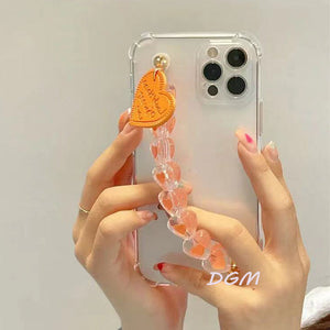 Bracelet Chain Case for LG Soft Crystal Silicone Cover Shell