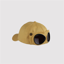 Cargar imagen en el visor de la galería, Pilot Aviator Hat Personality Sunglasses Hat
