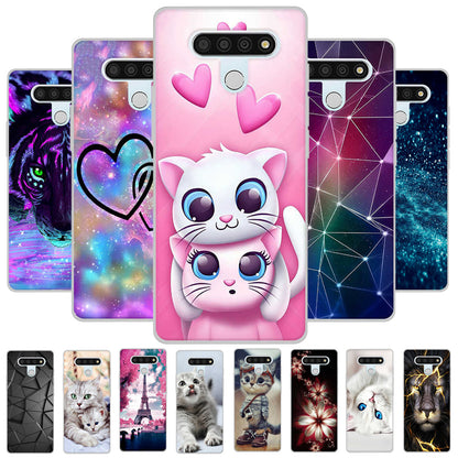 For LG Stylo 6 Case Cartoon Patined